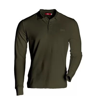 POLO A MANCHES DEPART HOMMES KAKI